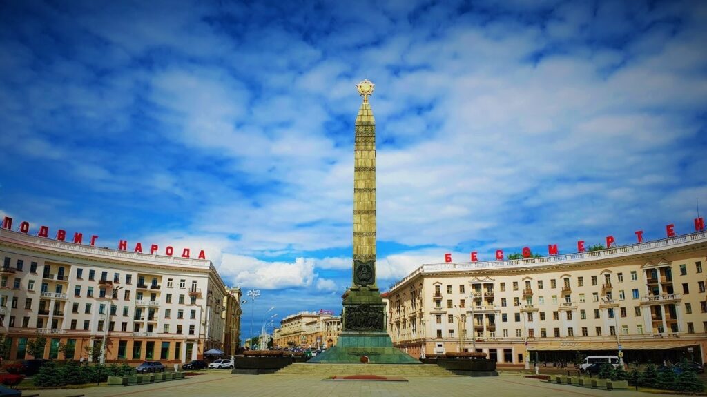 Площадь Победы в Минске
